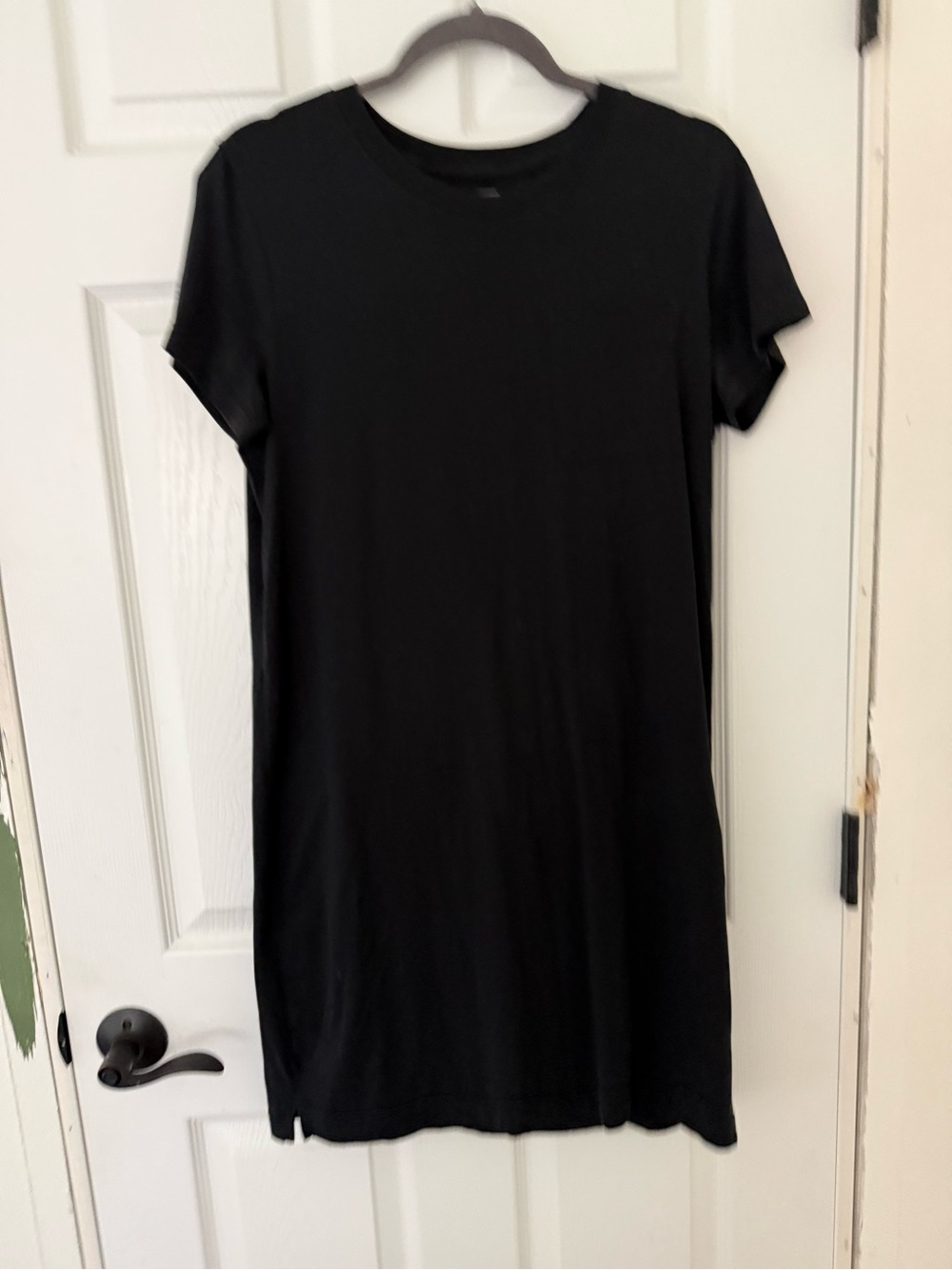 Pact Black Tee Dress